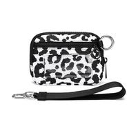Générique Pouch Wristlet,Zip Card Case with ID Window,Women's Waterproof Nylon Keychain Wallet, for Travel Credit Card Holder (C)