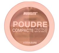 Générique Poudre Compacte fixatrice matifiante, 4 couleurs tons nude