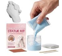 Générique Poudre de Moulage,100g Durcissement Rapide et Mélange Facile - Kit de Modelage à la Main et Poudre de Moulage - pour Les Débutants et la Famille, Loisirs Créatifs, Projets