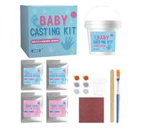 Générique Poudre pour Moulage de Main,Outil de création de Souvenir d'empreinte de Main d'enfant - Sachet pour Empreinte de Pied | pour fête Maison Famille Salon Chambre Enfant Anniversaire