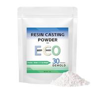 Générique Poudres De Coulée Résine - Mélange Plâtre Fin 1000g | Kit Moulage Matériau Créatif | Fourniture Art DIY Lissage pour Sculpture Décoration Maison Bijoux Projets Studio Usage