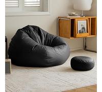Générique Pouf Canapé, Pouf Relax pour Chambre Ou Salon, Fauteuil Poire Confortable pour Salon Et Chambre, Poufs Canapé sans Remplissage pour Adulte, Ado Et Enfant (H,120x140cm)