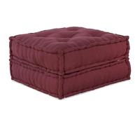 Générique Pouf modulaire Marron 70x70x36 Tissu,Coussins de chaises & canapés,10.6KG-4019031