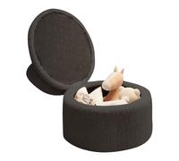 Générique Pouf Tabouret | Ronds et Moelleux avec Rangement | Petit Repos-Pieds avec | pour Canapé, Salon, Chambre À Coucher, Entrée Et Coin Toilette avec
