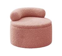 Générique Poufs Ottomans - Ronds et Moelleux avec Rangement,Pouf Ottoman avec de Repos,pour Canapé, Salon, Chambre À Coucher, Entrée Et Coin Toilette avec
