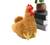 Générique Poule en Peluche | Coq en Peluche,Doux Doudou Poulet - pour Les Garçons Et Les Filles, Ainsi Que pour Un Appartement, Un Dortoir, des Vacances, Une Crèche, Une Chambre Et Le Salon