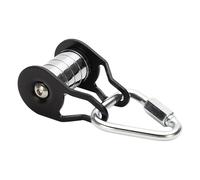 Générique Poulie - Poulie Slacikline Robuste et Haute Altitude, kit de tyrolienne pour, Curseur et Crochet de Fitness en Plein air pour | Aire de Jeux | Ensemble d'activités de t