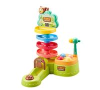 Générique Pound a Ball Toys, Ball Popper Game with Hammer, Creative Educational Pounding Toy, Ergonomic Fine Motor Skill Activity, Compact Ideal for Kids Ages 3-6, Sons, and Daughters