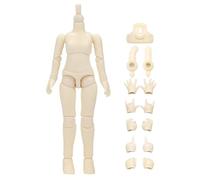 Générique Poupée Articulée Amovible - Figurine Articulée Corps Mobile,Décor Flexible Multi-Position pour Bureau Table à Thé Table à Manger Bibliothèque de Chevet