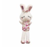 Générique Poupée Ballerine Soft Toy Rabbit Peluche Animal Poupée, Lapin en Peluche Jouet Lapins Peluches pour Filles Animaux de Pâques pour Les fêtes Anniversaire Noël (A)