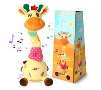 Générique Poupée Girafe Parlante et Dansante - Jouet interactif pour Enfants,Chante, Parle et Bouge. Idéale comme Jouet Musical, Jouet à Mouvement ou Cadeau pour Tout-Petits. (B)