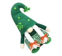 Générique Poupée GNOME Décorative Saint-Patrick en Tissus Non Tissés et Coton PP, Ornement Unique Apportant Chance pour Décoration Festive D'ambiance