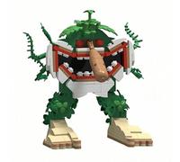 Générique Poupée Tung Tung Sahour, poupée Italienne Brainrot, Tralalero Tralala Building Block, Mountain and Sea Classic Mutant Stick Man en Bois, poupée de Collection, Fusion Big Boss Monster