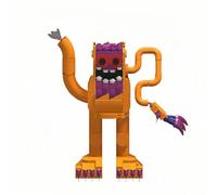 Générique Poupée Tung Tung Sahour, poupée Italienne Brainrot, Tralalero Tralala Building Block, Mountain and Sea Classic Mutant Stick Man en Bois, poupée de Collection, Fusion Big Boss Monster