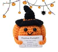 Générique Poupées Au Crochet pour, Figurines Crochet Inspirantes, Ornement Main Tressée pour Table de Chevet Bibliothèque, Forme Abeille Potiron