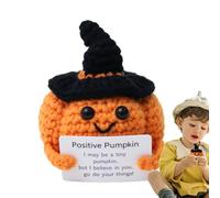 Générique Poupées Au Crochet pour | Figurines Crochet Inspirantes | Ornement Main Tressée pour Table de Chevet Bibliothèque, Forme Abeille Potiron