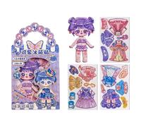 Générique Poupées Magnétiques à Habiller,Jeu De Rôle Et D'Imagination,Jouet avec Aimants pour Habillage | pour Amateurs de Mode Collectionneurs de Âges Fête