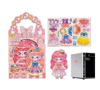 Générique Poupées Magnétiques à Habiller - Jeu De Rôle Et D'Imagination | Jouet De Poupées Magnétiques À Habiller pour | pour Collectionneurs Élèves Amateurs De Mode Et D'Âge