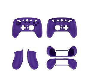 Générique Pour 8bitdo Ultimate 2 ContrôLeur Sans Fil ContrôLeur De Jeu Silicone éTui De Protection Anti Chute Couleur Unie Anti-PoussièRe Simple Et Minimaliste (rose)