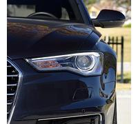 Générique Pour A6 C7 2015-2018 Couvercle D'objectif De Phare Avant Voiture Abat-jour Lampe En Verre Capuchons Coque Auto Transparent Abat-Jour(La gauche)