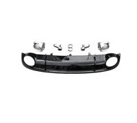 Générique pour A7 2009 2010 2011 2012 2013 2014 2015 2016 2017 2018 Diffuseur Lèvre Pare-Chocs Arrière Standard avec Tuyau Silencieux D'échappement Pare-Chocs Arrière Côté Spoiler