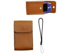 Générique pour ANBERNIC RG34XX, Étui de Transport en Cuir PU pour Console de Jeu RG34XX Sac de Protection de Voyage Antichoc, Sac de Rangement pour Console de Jeu Portable.