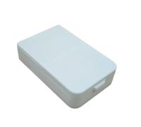 Générique pour Anbernic RG353V Game Console Protective Cover Display Stand Portable Retro Handheld Game Console Case (Blanc)