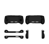 Générique pour Anbernic RG556 Housse De Protection en Silicone pour Console De Jeu RG556 Protection Contre Les Chutes Accessoires Simples Couleur Unie (Noir)