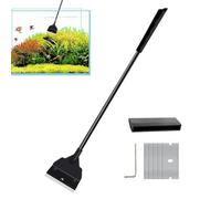 Générique pour Aquarium - Gadget Manuel pour Aplanir Le Sable,Racloir pour Vitre d'entretien d'Aquarium | pour Propriétaires Aquariophiles Préparation Photo Café Restaurant Salon Chambre
