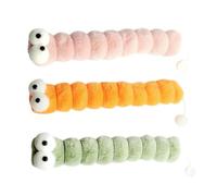 Générique pour Chat avec Cataire 3 Pièces Chenille Peluche Jeux Interactifs | Set à Mâcher Cataire Taille Moyenne Toutes Races Jouer Ennui
