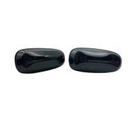 Générique Pour Chevy Pour Corvette C6 2005-2013 12V Lentille Claire Dynamique LED Feu Position Latéral Assemblage Clignotant Séquentiel Clignotants De Rétroviseur(Dynamic Smoked)
