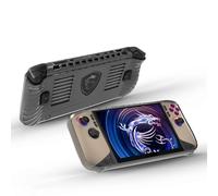 Générique pour Claw8 AI+ Coque de Protection en TPU, Anti-Chute et Anti-Rayures, Coque Transparente Refroidissante pour Console de Jeu Claw8 AI+. (Transparent Noir)