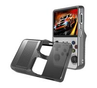Générique pour Console de Jeu R36S Étui de Protection en TPU Durable pour Console de Jeu Portable R36S Housse Souple Anti-Rayures, Housse de Protection R36. (Noir Transparent)