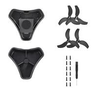 Générique pour DJI Avata 2 Paddle Organizer Propeller Protective Case Drone Propeller Carrying Case Accessoires (Organisateur+hélice Noire)