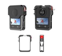 Générique pour DJI Osmo 360 Cadre de Protection en Alliage d'Aluminium, Fixation Rapide, Antichute, Antichoc, Griffe Porte-Accessoires, Support Multifonction pour Caméra Sport 360