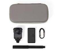 Générique pour DJI Osmo 360 Sac de Rangement Portable en PU, Étui de Protection éTanche à Absorption des Chocs, Sac à Main de Voyage pour Caméra Panoramique Osmo 360.