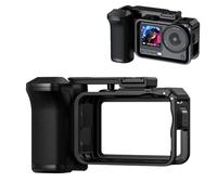 Générique pour DJI Osmo Action 6 Kit de Poignée d'Extension Portable Adaptateur Magnétique Ergonomique Antidérapant Support de Poche Osmo Action 6 Cadre de Protection Complet.