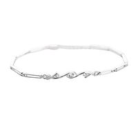 Générique Pour Inoxydable Naturelle Anneaux Light Temperament Chain To Send Jewelry Jewelry Empilable Lune Plusieurs Bracelet Anneaux (White, One Size)