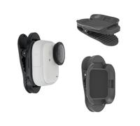 Générique pour Insta360 GO Ultra Clip Magnétique à Dégagement Rapide pour Sac à Dos, Caméra de Sport, Support 360 GO Ultra, Sangles d'Épaule Portables, Accessoires