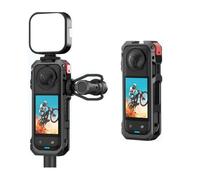 Générique pour Insta360 X5 Étui de Protection en Alliage d'Aluminium, Connecteur Magnétique Multifonction à Dégagement Rapide, Adaptateur d'Extension pour Caméra Sport 360X5