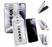 Générique pour iPhone Protecteur d'écran d'artifact invisible, Ecran de protection,HD Anti-Peep d'écran de confidentialité Écran en soie Film trempé de chambre sans bulle (2mix,15)