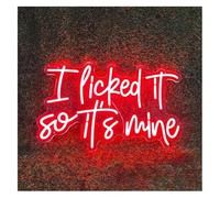 Générique Pour la décoration lumineuse au néon, je l'ai léché, donc c'est à moi pour les lettres de signalisation LED(Rouge)