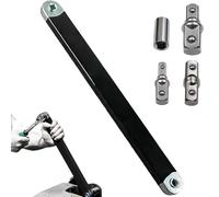 Générique Pour Les Boulons Que Rien D'autre N'atteint, Clé à rallonge, Outil Avec Adaptateurs 1/2", 1/4", 3/8", Pour L'entretien Mécanique D'une Clé À Rallonge À Portée Réduite (Noir)