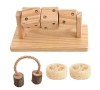 Générique pour Petits Animaux en Bois À Ronger Et Fouiller