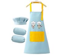 Générique Pour Pour La Cuisine,Blouse D'Art Réglable | Tablier de Peinture Enfant | Pour Garçons Et Filles De 2 À 12 Ans Pour La Pâtisserie La Cuisine La Salle De Classe La Maison Le