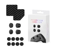 Générique Pour Steam Controller 2, kit de poignées en silicone - Autocollant pour pavé tactile, manettes de 3 hauteurs et coussinets pour boutons arrière de 2 épaisseurs