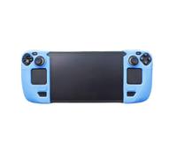 Générique pour Steam Deck / OLED, Housse De Protection en Silicone Housse Antidérapante Protecteur De Jeu Accessoires Anti - Poussière Pro - Peau Pc Matériel (Bleu)