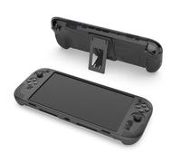 Générique pour Switch 2 Coque de Protection en Silicone Antidérapante et Anti-Rayures, Protection Intégrale Console de Jeu pour Switch 2, Coque de Protection Souple avec Support.