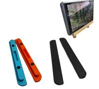 Générique pour Switch 2 Couvercle de Protection Latéral, Protection Contre Les Éraflures, Protection Contre Les Pare-Chocs, Couvercle du Point de Connexion de la Poignée. (Bleu-Orange)