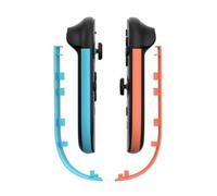 Générique pour Switch 2 pour Manettes Joy-Con Gauche et Droite Bandes Décoratives Poignée pour Switch2 Accessoire Manette de Jeu (Left blue right orange)